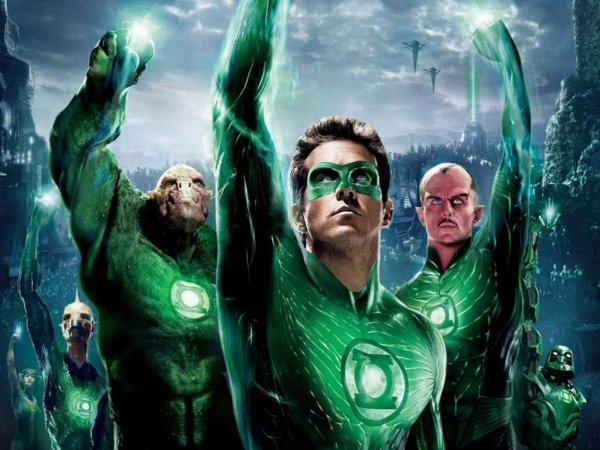 Green Lantern 2011 Постер