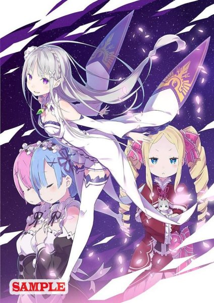 Re Zero Постер