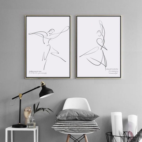 Постеры для интерьера в стиле Минимализм