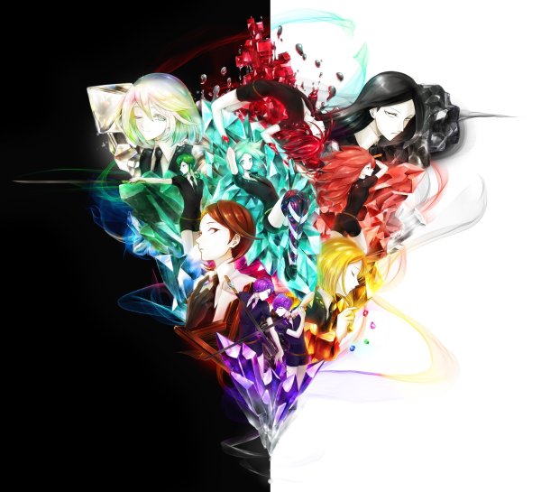 Страна самоцветов обложка аниме