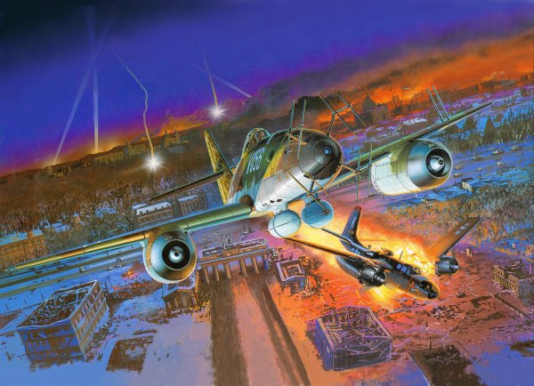 Messerschmitt me-262 рисунок