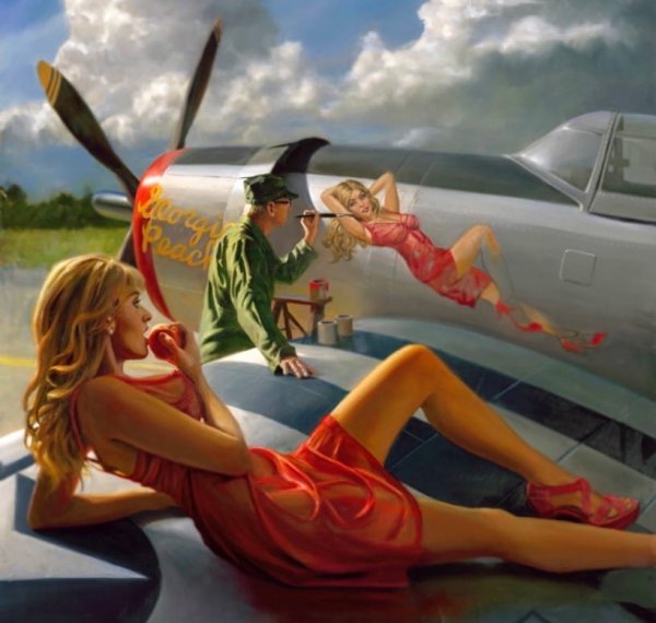 Дэвид врихт пин ап