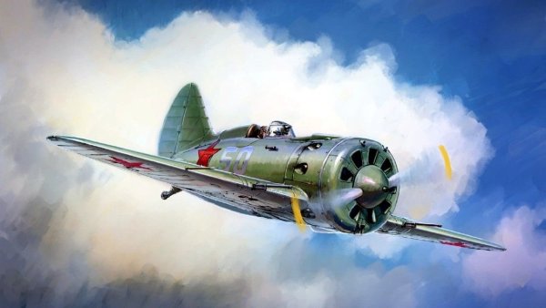 Воздушный бой и-16