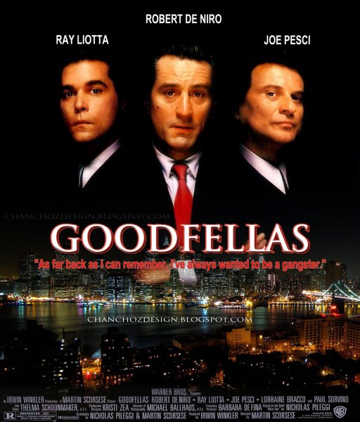 Goodfellas 1990 Постер
