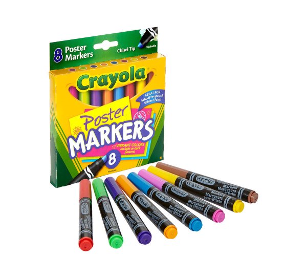 Постеры маркерами