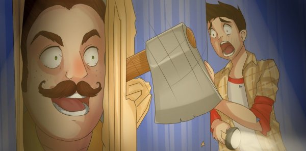 Ворон из игры hello Neighbor 2