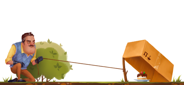 Плакат привет сосед