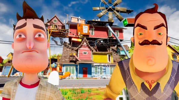Дом соседа из игры hello Neighbor 2