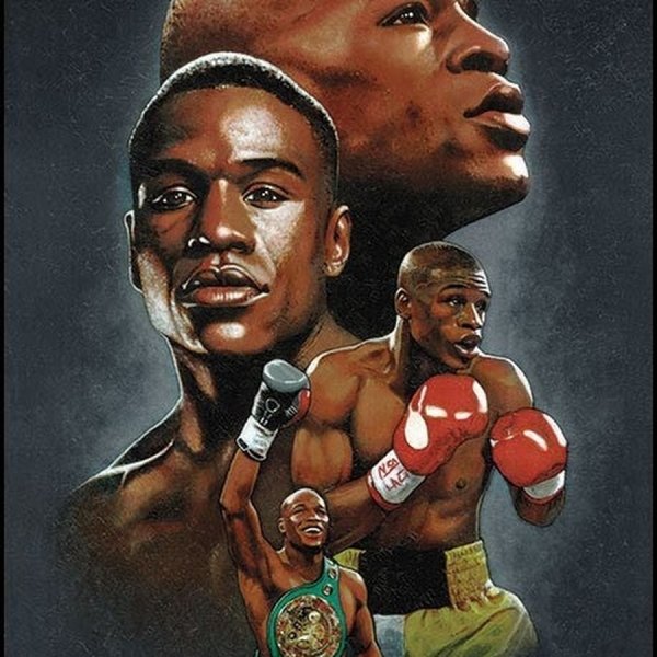 Флойд Мейвезер рисунок