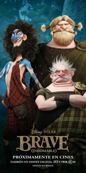 Храбрая сердцем 2012 Постер