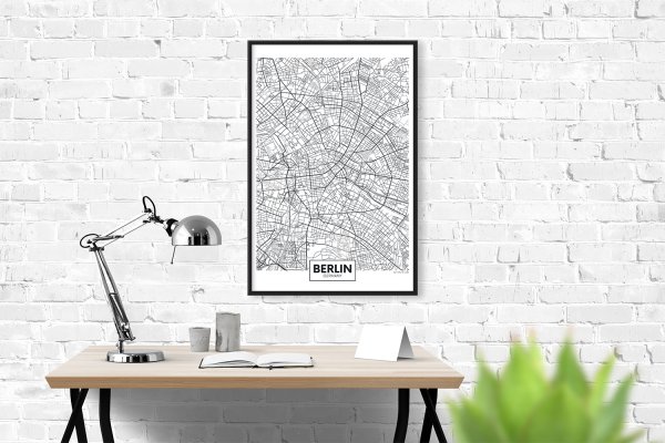 Постеры в рамках для интерьера