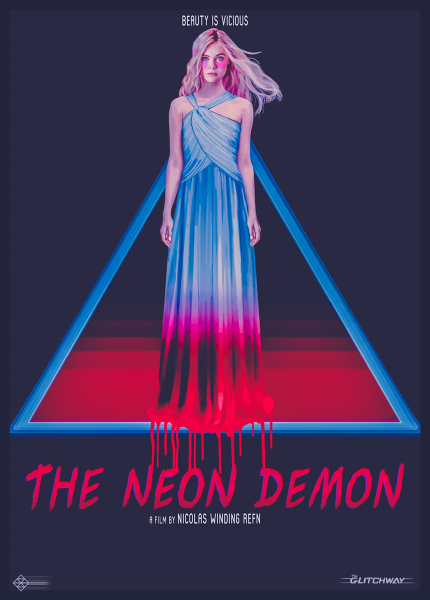 Неоновый демон аниме