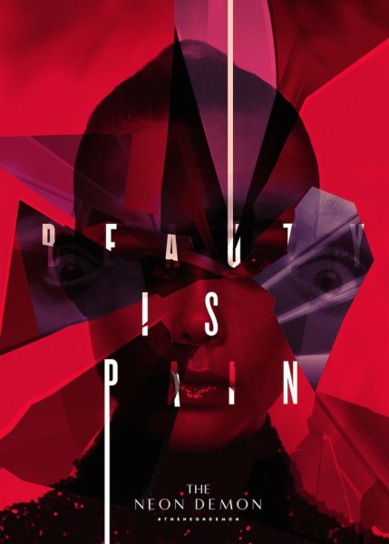 Неоновый демон 2016 Постер