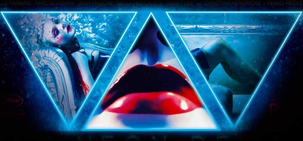 Неоновый демон Постер