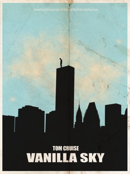 Vanilla Sky 2001 poster