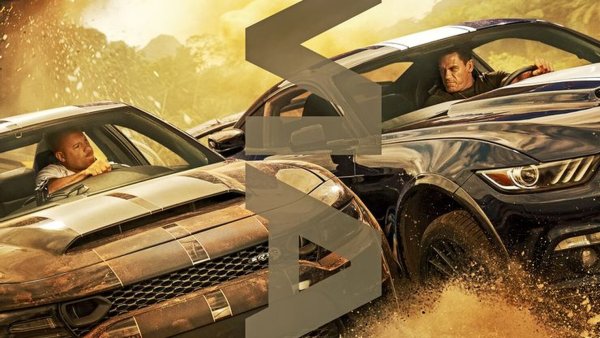 Форсаж 9 вин дизель и Джон сина