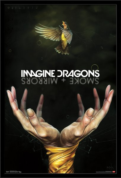 Группа imagine Dragons Постер