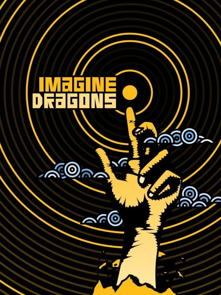 Imagine Dragons плакат