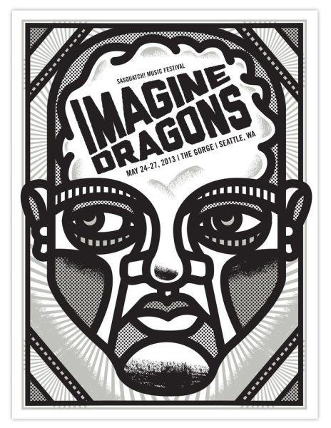Группа imagine Dragons Постер