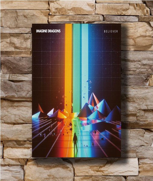 Imagine Dragons плакат