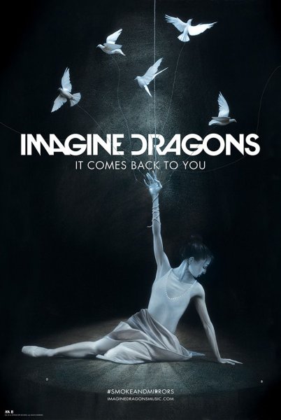Группа imagine Dragons Постер