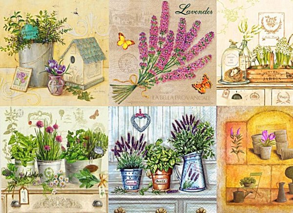 Рисунки в стиле Прованс