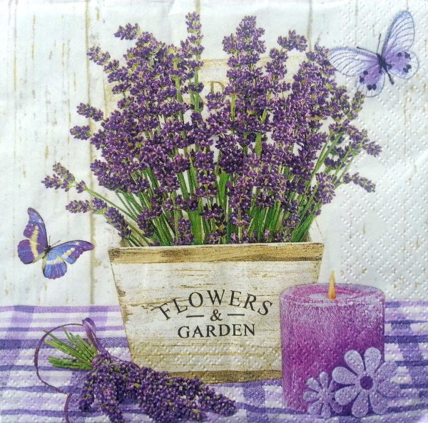 Прованс декупаж Lavande