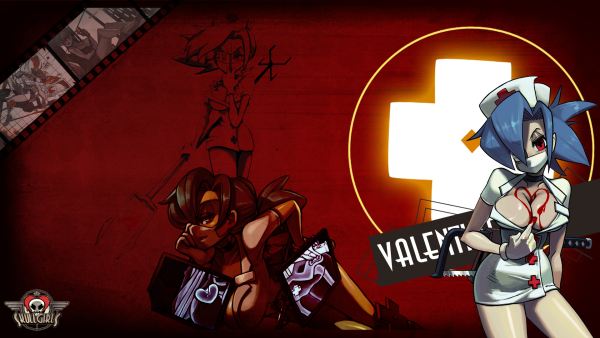 Валентайн Skullgirls обои