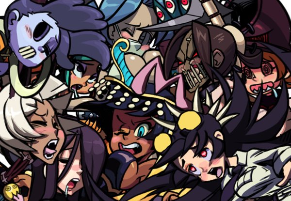 Skullgirls филия ахегао