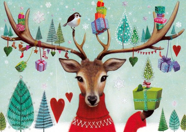 Новогодние постеры для кухни