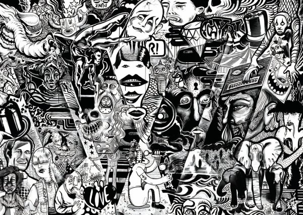 Картины линиями