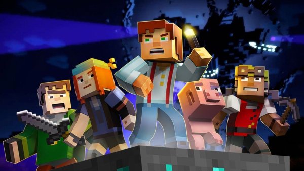 Minecraft story Mode 1 эпизод