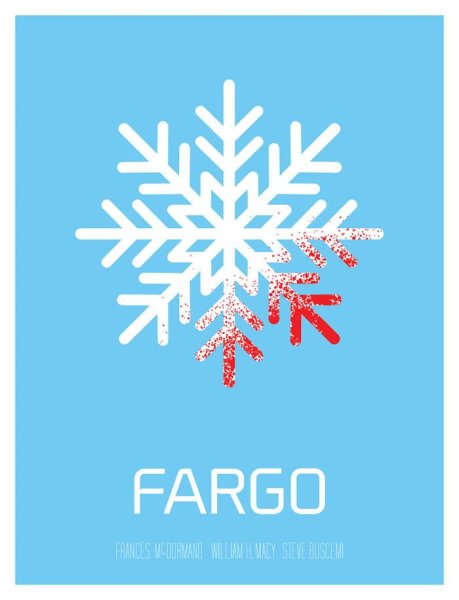 Фарго минималистичный Постер