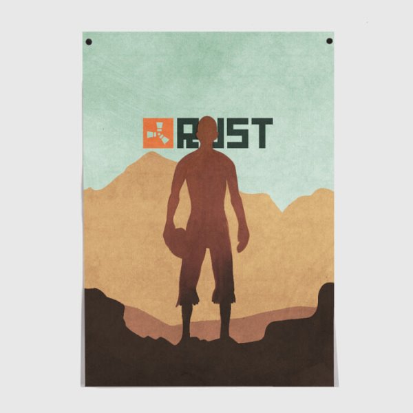 Плакат Cobalt Rust