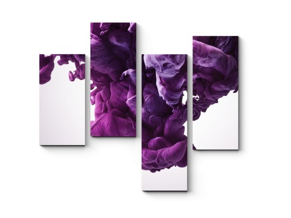 Интерьеры для постеров в сиреневых тонах