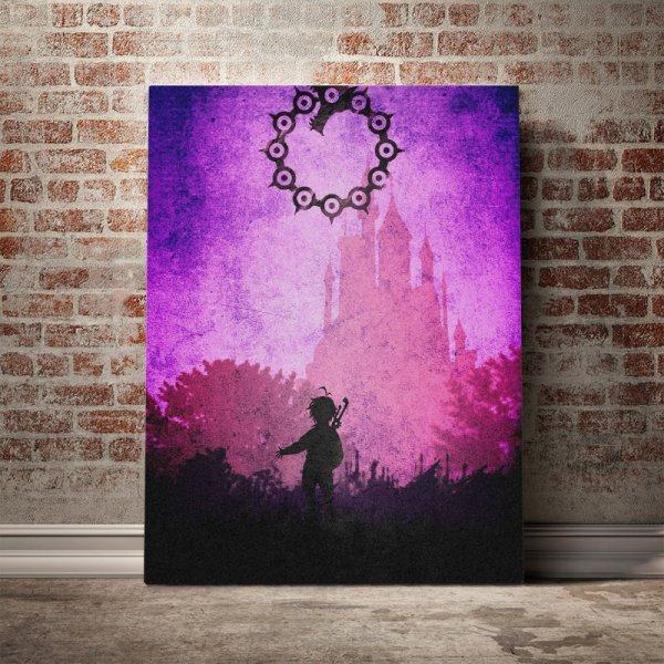 Постеры фиолетового цвета