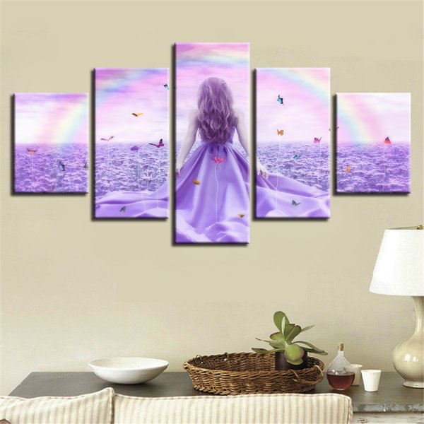 Фиолетовые плакаты