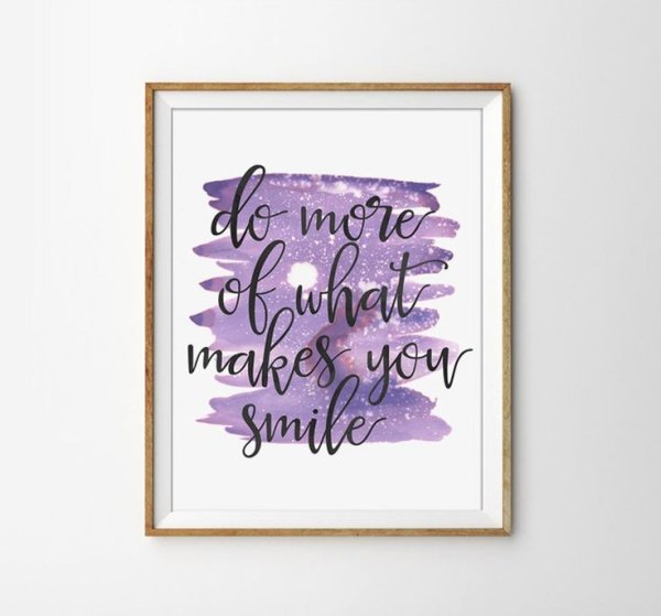 Картина в сиреневых тонах