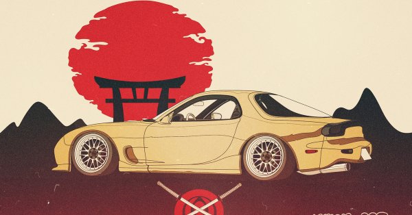 Постеры японских авто