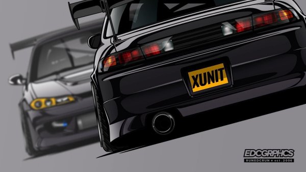 Nissan Silvia s14 JDM Art