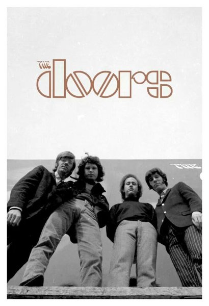 Doors группа плакат