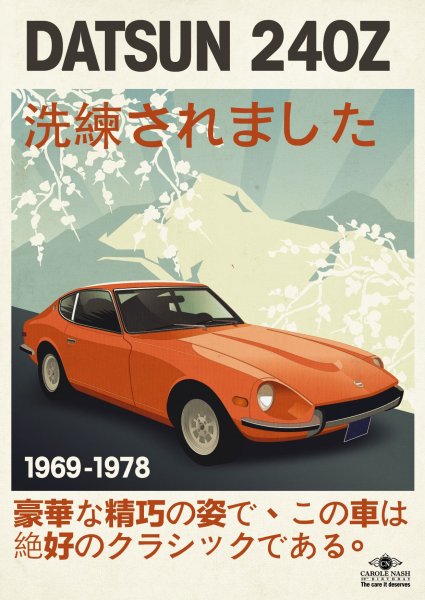 Постеры японских авто