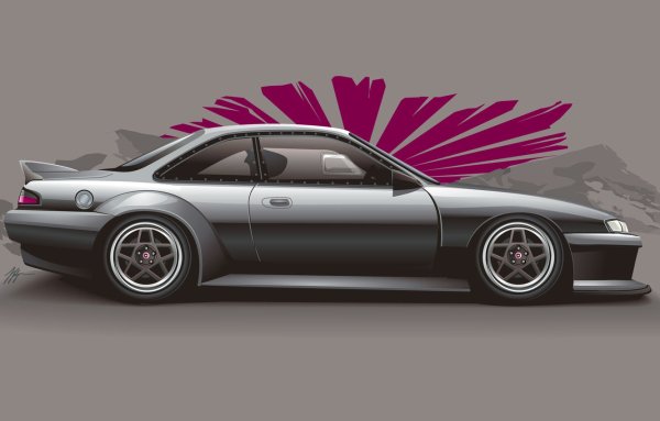 Nissan Silvia s14 stance