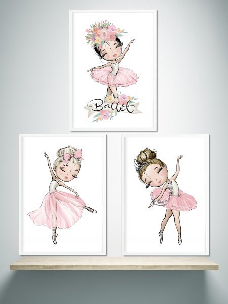 Балерина детский Постер