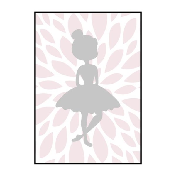 Постеры в детскую комнату балерины