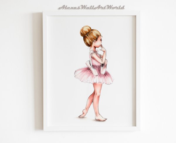 Балерина детский Постер