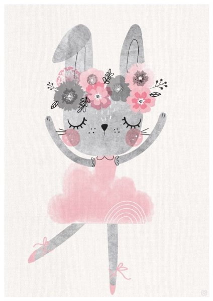 Постеры для интерьера в детскую балерины