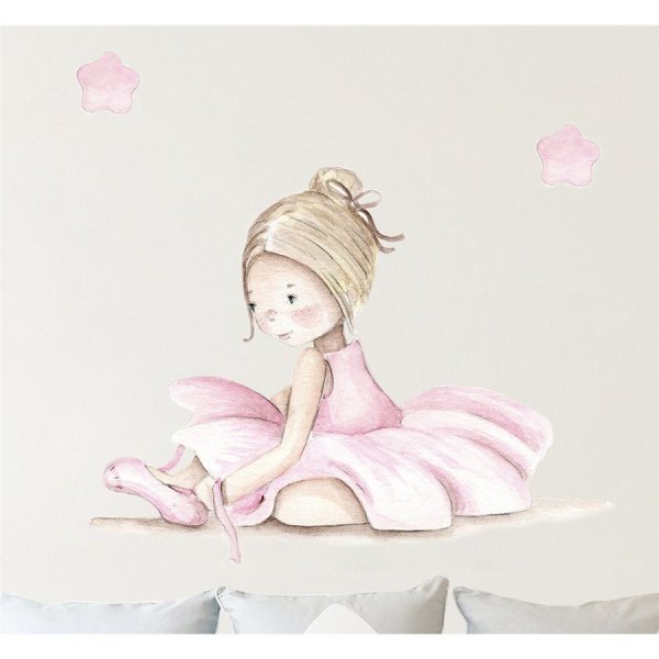 Балерина на стену в детскую комнату