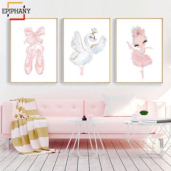 Постер на стену балерина