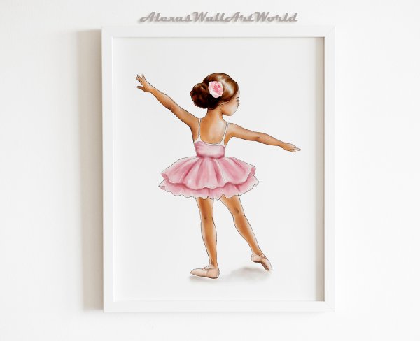 Фотообои балерины для детской
